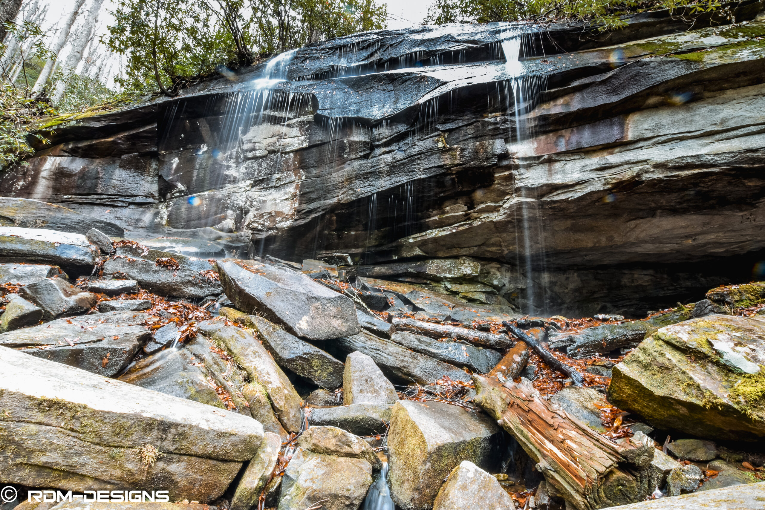 NC Waterfalls — fine art landscape photography by RDM Designs